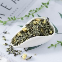 工廠源頭茉莉花茶橫縣白玉兔茉莉曲毫飄雪濃香型茶葉散裝廠家批發