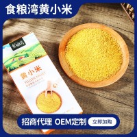 華閩黃小米400g盒裝廠家批發散裝oem加工定制 雜糧粗糧小米批發