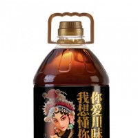 廠家直銷 仙餐非轉基因特黃濃香菜籽油5l 四川特產食用油5升禮盒