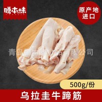 騰本味烏拉圭進口生牛蹄筋牛肉生鮮冷凍生牛筋500g新鮮牛雜類包郵