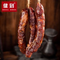 煙熏土豬臘腸500g麻辣香腸農(nóng)家手工腌臘川味廣式臘腸貴州特產(chǎn)代發(fā)