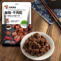 包郵風(fēng)干手撕牛肉廠家牛肉粒袋裝肉類(lèi)零食休閑食品即食香脆魚(yú)皮