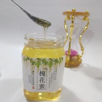 廠家供應新鮮洋槐蜜槐花蜜土蜂蜜農家自產天然洋槐蜂蜜500g瓶裝  2瓶起批