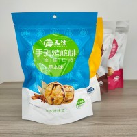 500g凈重手剝烤核桃熟核桃奶油味新疆薄皮大核桃殼薄草本蜂蜜五香